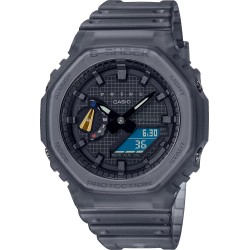 CASIO G-SHOCK CHRONOGRAPH GREY RUBBER STRAP LIMITED EDITION GA-2100FT-8AER